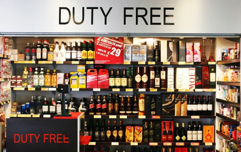 ไวน์ Duty Free shop cover